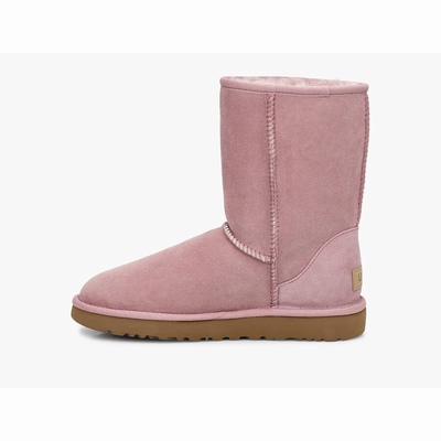 Botas UGG Classic Short II Mulher Rosa | PT-PJIWO